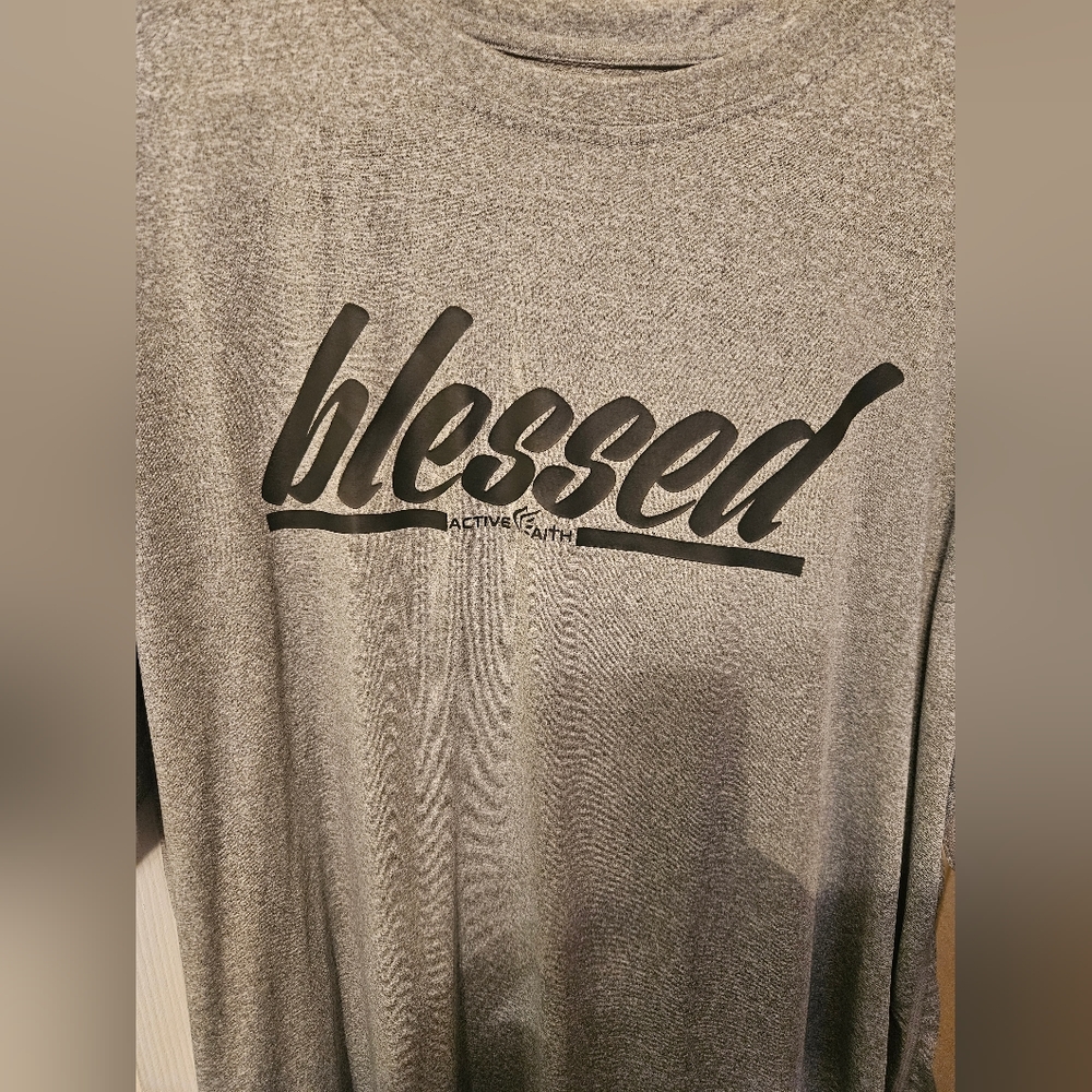 ACTIVE FAITH ' BLESSED ' TEE SHIRT - Picture 2 of 4